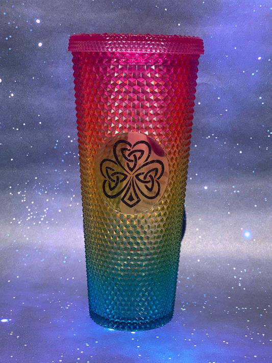 Shamrock Studded Tumbler