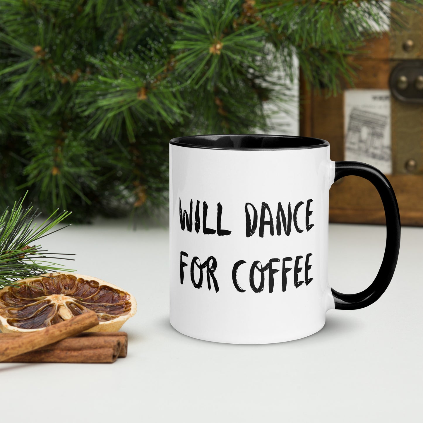 WILL DANCE FOR COFFEE