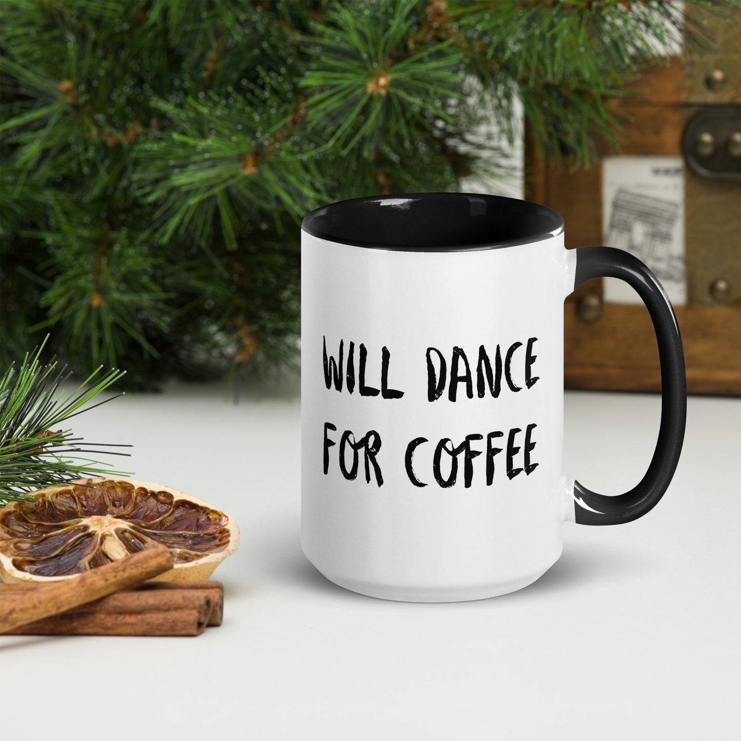 WILL DANCE FOR COFFEE