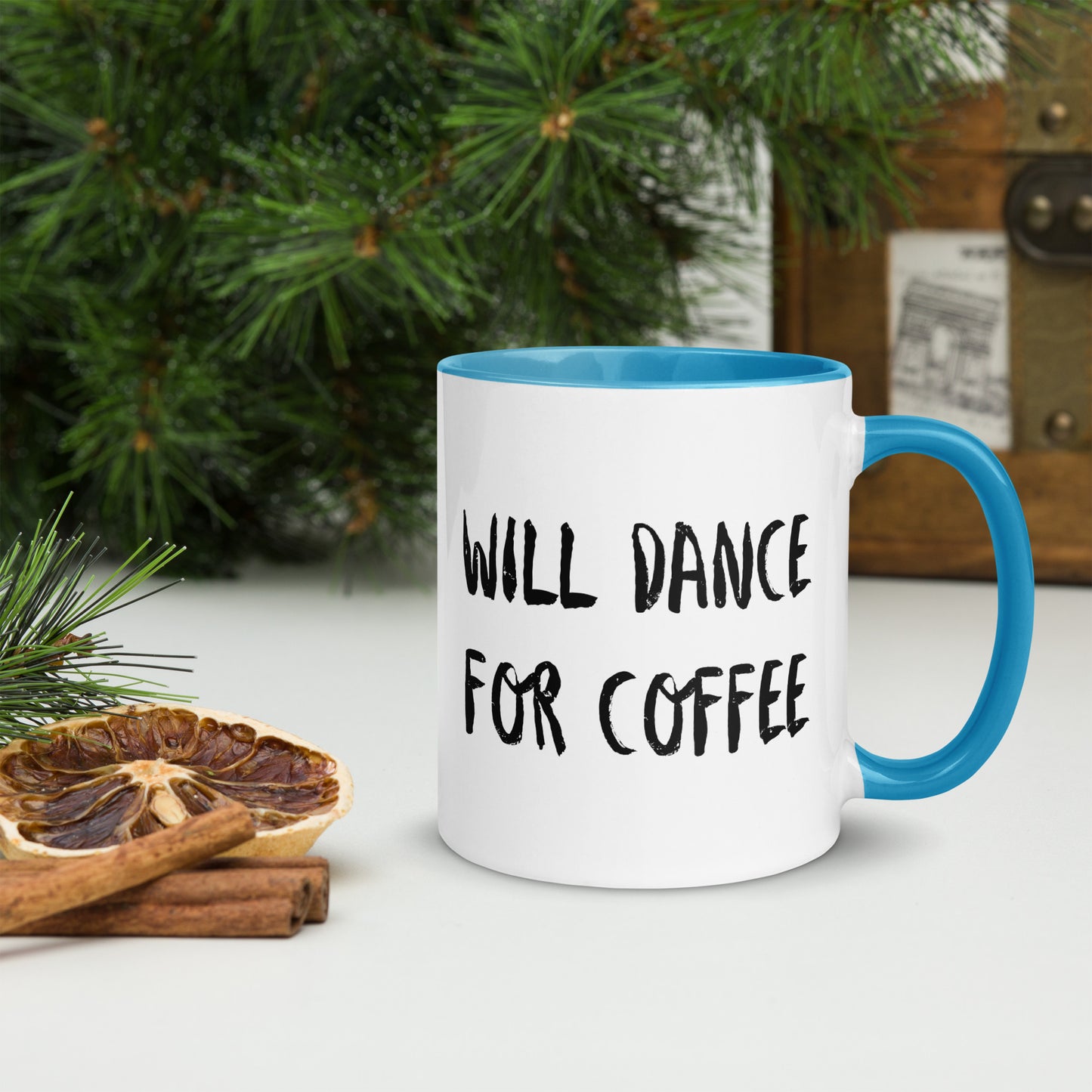 WILL DANCE FOR COFFEE