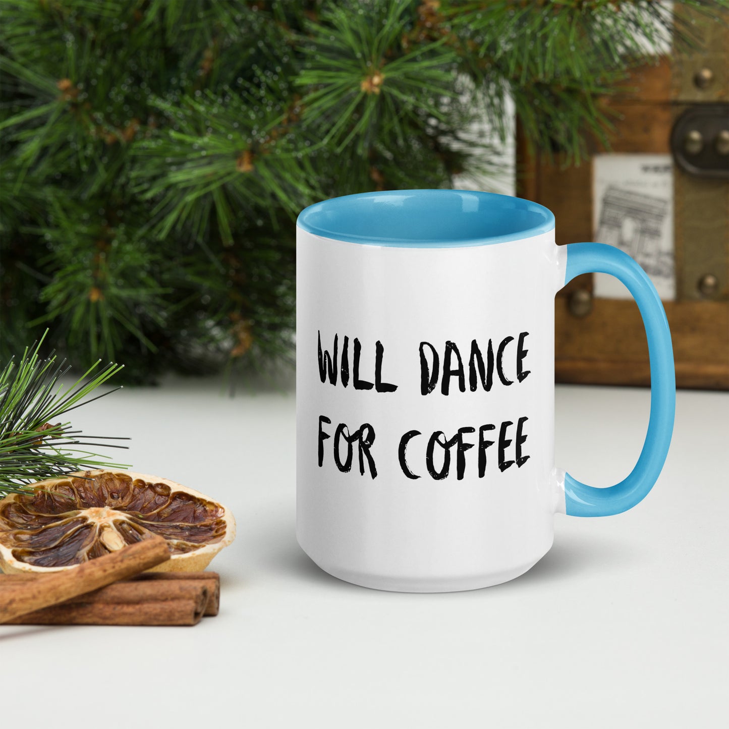 WILL DANCE FOR COFFEE