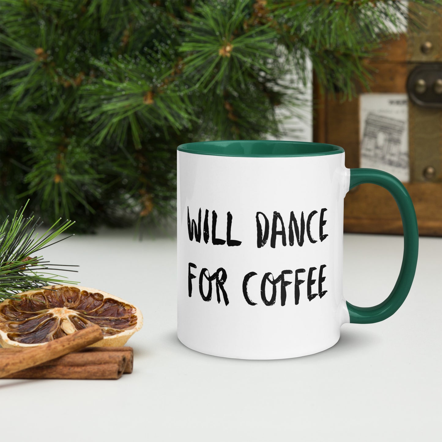 WILL DANCE FOR COFFEE