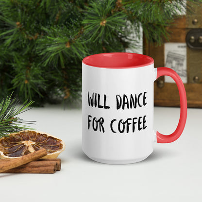 WILL DANCE FOR COFFEE